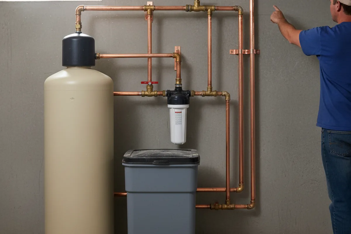 Whole-house water treatment system installed in Allred